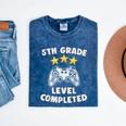 5th Grade Graduation Video Gamer Tee Mineral Wash Tshirts Mineral Navy