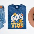 60's Vibe Vintage Nostalgia Mixtape Era 1960s Party Groovy Mineral Wash Tshirts Mineral Navy