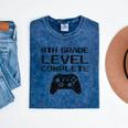 8th Grade Level Complete T Shirt Graduation Mineral Wash Tshirts Mineral Navy