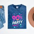 90's Party 90s Nostalgia Retro Rave Dance Music Mineral Wash Tshirts Mineral Navy 90's Party 90s Nostalgia Retro Rave Dance Music Mineral Wash Tshirts Mineral Navy
