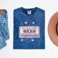 90s RNB Vibes Cassette – Retro Music Nostalgia RNB Cassette Mineral Wash Tshirts Mineral Navy