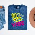 90's Vibe Retro Style Cassette Tape Nostalgia 1990s Party Mineral Wash Tshirts Mineral Navy 90's Vibe Retro Style Cassette Tape Nostalgia 1990s Party Mineral Wash Tshirts Mineral Navy