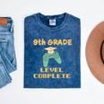 9th Grade Graduate Boys Girls Gamer Ninth Grade Graduation Mineral Wash Tshirts Mineral Navy