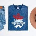 Adios Bitchachos For Graduation Or Cinco De Mayo T-Shirt Mineral Wash Tshirts Mineral Navy