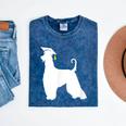 Afghan Hound Graduation Dog Graduate Men Women Kids Mineral Wash Tshirts Mineral Navy