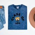 Aggretsuko Class Of 2019 Graduation Seniors Graduate Mineral Wash Tshirts Mineral Navy