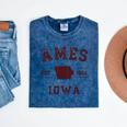 Ames Iowa Est 1864 Nostalgia Premium Tri-Blend Mineral Wash Tshirts Mineral Navy Ames Iowa Est 1864 Nostalgia Premium Tri-Blend Mineral Wash Tshirts Mineral Navy