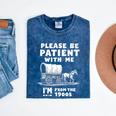 Amusing Wagon Pace Please Be Patient I'm From The 1900s Premium Mineral Wash Tshirts Mineral Navy Amusing Wagon Pace Please Be Patient I'm From The 1900s Premium Mineral Wash Tshirts Mineral Navy