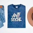 Anti Social Anti Social Club Introvert People Haters Mineral Wash Tshirts Mineral Navy