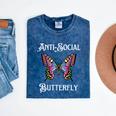 Antisocial Butterfly Aesthetic Introvert For Women Men Mineral Wash Tshirts Mineral Navy Antisocial Butterfly Aesthetic Introvert For Women Men Mineral Wash Tshirts Mineral Navy