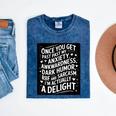 Anxiety Awkward Dark Humor Quote Introverts Sarcastic Mineral Wash Tshirts Mineral Navy