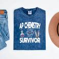 AP Chemistry Survivor Graduation 2024 High School Mineral Wash Tshirts Mineral Navy