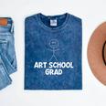 Artist Shirt Art School Grad Graduation Shirt Mineral Wash Tshirts Mineral Navy