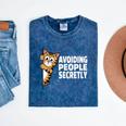 Avoiding People Secretly Cat Introvert Humor Mineral Wash Tshirts Mineral Navy Avoiding People Secretly Cat Introvert Humor Mineral Wash Tshirts Mineral Navy