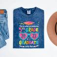 Awesome 5th Grade Graduate Looks Like Class 2023 Graduation Mineral Wash Tshirts Mineral Navy