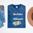 Bachelor Graduation Mineral Wash Tshirts Mineral Navy