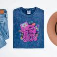 Back To The 90s Retro Nostalgia Mineral Wash Tshirts Mineral Navy