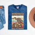 Ball Python Snake Introvert Ball Python Mineral Wash Tshirts Mineral Navy Ball Python Snake Introvert Ball Python Mineral Wash Tshirts Mineral Navy
