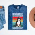 Bernedoodle Dog Introvert Bernedoodle Mineral Wash Tshirts Mineral Navy Bernedoodle Dog Introvert Bernedoodle Mineral Wash Tshirts Mineral Navy