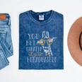 You Bet Giraffe I Graduated Graduation Gift Mineral Wash Tshirts Mineral Navy