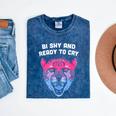 Bi Shy And Ready To Cry Bisexual Introvert Bi Pride Mineral Wash Tshirts Mineral Navy Bi Shy And Ready To Cry Bisexual Introvert Bi Pride Mineral Wash Tshirts Mineral Navy