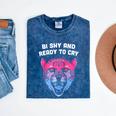 Bi Shy And Ready To Cry Bisexual Introvert Bi Pride Raglan Baseball Tee Mineral Wash Tshirts Mineral Navy Bi Shy And Ready To Cry Bisexual Introvert Bi Pride Raglan Baseball Tee Mineral Wash Tshirts Mineral Navy
