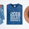 Biology Graduation Shirt 2018 Science Biology Graduate Mineral Wash Tshirts Mineral Navy