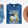 Board Game Saying Shy Introvert Geeks Mineral Wash Tshirts Mineral Navy