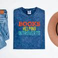 Books Helping Introverts I Introvert Mineral Wash Tshirts Mineral Navy Books Helping Introverts I Introvert Mineral Wash Tshirts Mineral Navy