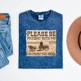 Boomer Millennial Please Be Patient I'm From The 1900s Mineral Wash Tshirts Mineral Navy
