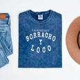 Borracho Y Loco Nostalgia 80's Post Punk Premium Tri-Blend Mineral Wash Tshirts Mineral Navy Borracho Y Loco Nostalgia 80's Post Punk Premium Tri-Blend Mineral Wash Tshirts Mineral Navy
