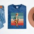 Boy Goose Vintage Rural Pastoral Charm Nostalgia Simple Life Mineral Wash Tshirts Mineral Navy