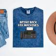 Bring Back Fax Machines Office Sarcasm Nostalgia Mineral Wash Tshirts Mineral Navy