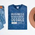 Business Management Degree Loading Graduation Mineral Wash Tshirts Mineral Navy