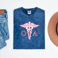 Caduceus Shirt Occupational Therapist Assistant Graduation Mineral Wash Tshirts Mineral Navy