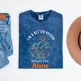 Camping Alone Meme Campfire Introvert Camper Mineral Wash Tshirts Mineral Navy Camping Alone Meme Campfire Introvert Camper Mineral Wash Tshirts Mineral Navy