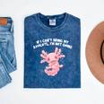 If I Cant Bring My Axolotl Im Not Going Salamander Introvert Mineral Wash Tshirts Mineral Navy If I Cant Bring My Axolotl Im Not Going Salamander Introvert Mineral Wash Tshirts Mineral Navy