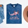 If I Cant Bring My Axolotl Im Not Going Salamander Introvert Mineral Wash Tshirts Mineral Navy If I Cant Bring My Axolotl Im Not Going Salamander Introvert Mineral Wash Tshirts Mineral Navy