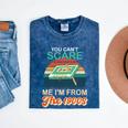 You Can't Scare Me I'm From The 1900s Retro Vintage Premium Tri-Blend Mineral Wash Tshirts Mineral Navy
