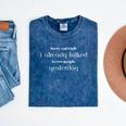 Can't Talk Humor Funny Introvert Mens Womens Mineral Wash Tshirts Mineral Navy Can't Talk Humor Funny Introvert Mens Womens Mineral Wash Tshirts Mineral Navy