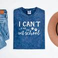 I Can't In Vet School Student Veterinarian Graduation Tech Mineral Wash Tshirts Mineral Navy