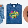 Cartoons Retro 18 Years Later Groovy Pop Art Nostalgia Mineral Wash Tshirts Mineral Navy