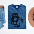 Cat What Humor Introvert Anti-Social Mineral Wash Tshirts Mineral Navy Cat What Humor Introvert Anti-Social Mineral Wash Tshirts Mineral Navy