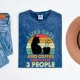 Cats Coffee & 3 People Tee Cute Font Introvert Humor Mineral Wash Tshirts Mineral Navy Cats Coffee & 3 People Tee Cute Font Introvert Humor Mineral Wash Tshirts Mineral Navy