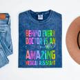 Certified Medical Assistant CMA Graduation Mineral Wash Tshirts Mineral Navy