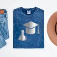 Chemistry Science Degree Graduation Mineral Wash Tshirts Mineral Navy
