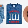 Chemistry Science Joke Graduated Cylinder Graduation T-Shirt Mineral Wash Tshirts Mineral Navy