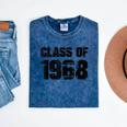 Class Of 1968 High School College Graduation Reunion Mineral Wash Tshirts Mineral Navy