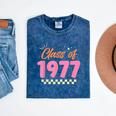 Class Of 1977 School Graduation Meetup Reunion Mineral Wash Tshirts Mineral Navy