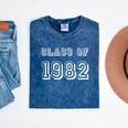 Class Of 1982 82 School Reunion Graduation Party Mineral Wash Tshirts Mineral Navy